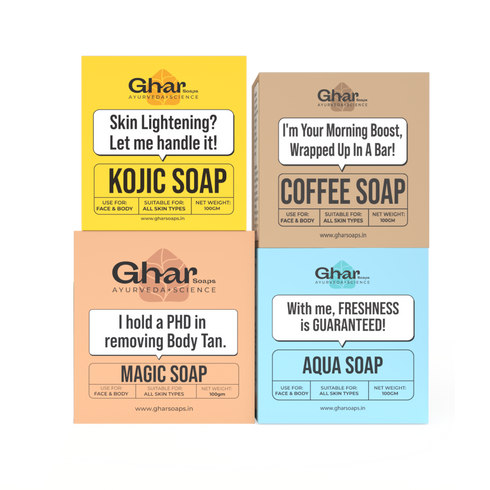 Ghar Soap All Natural Soaps Bar