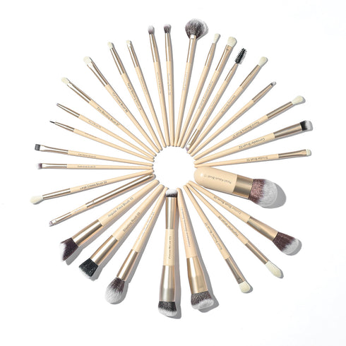 Milagro Beauty All you need 30 pcs Professional Makeup Brush Set + Brush Case
