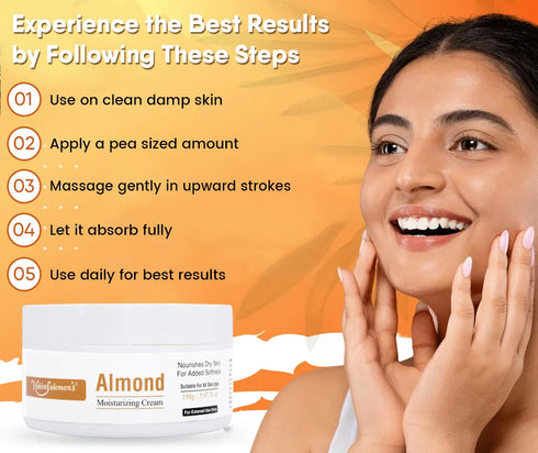 Atiya Herbs Almond Moisturizer Cream
