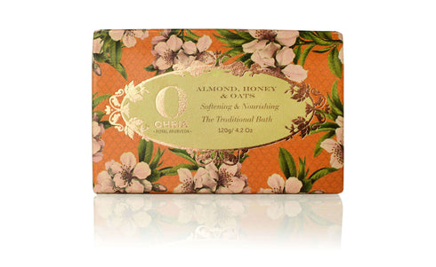 Ohria Ayurveda Almond | Honey & Oats Bathing Bar