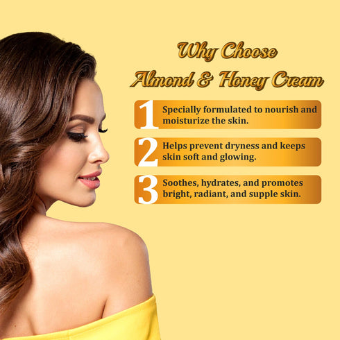 Multani Pharmaceuticals Limited Multani Naturals Almond & Honey Cream For Soft Smooth Skin