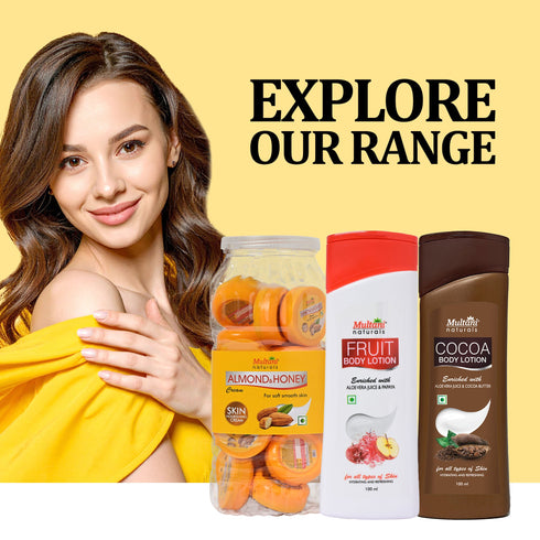 Multani Pharmaceuticals Limited Multani Naturals Almond & Honey Cream For Soft Smooth Skin