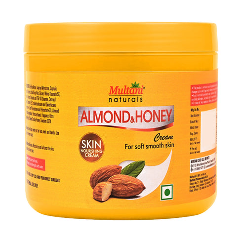 Multani Pharmaceuticals Limited Multani Naturals Almond & Honey Cream For Soft Smooth Skin