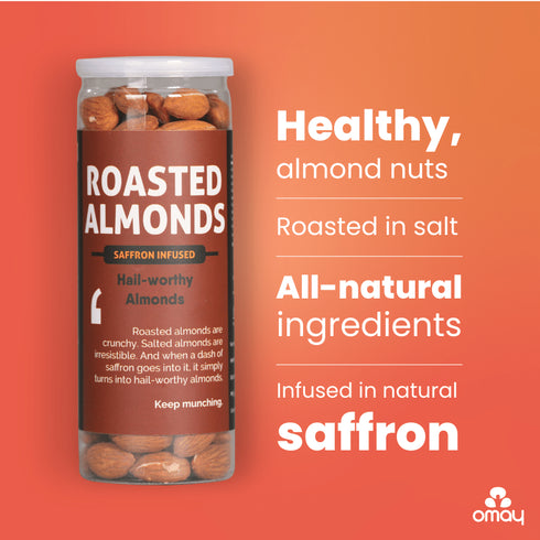 Omay Foods Roasted Almonds - Classic Salted