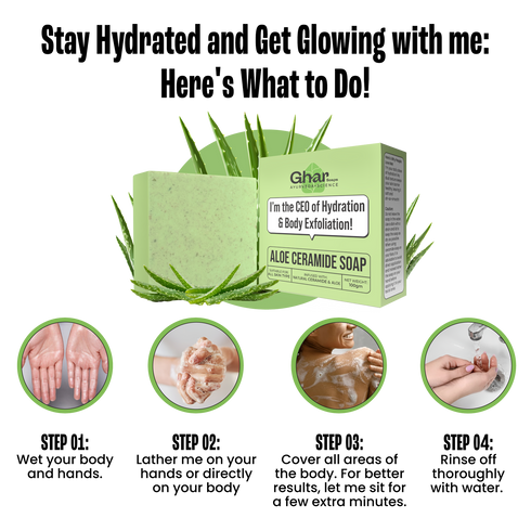 Ghar Soap Aloe Ceramide Soap