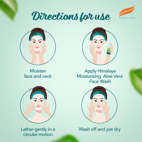 Himalaya Herbals Moisturizing Aloe Vera Face Wash