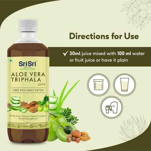 Sri Sri Tattva Aloe Vera Triphala Juice 500ml