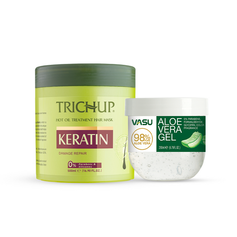 Vasuestore Trichup Keratin Hair Mask with Aloe Vera Gel