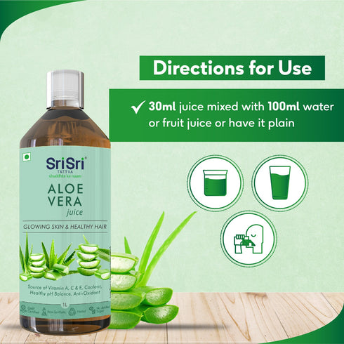Sri Sri Tattva Aloe Vera Juice 1000ml