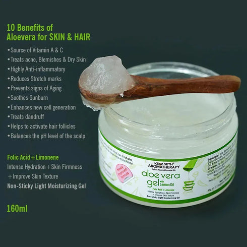 Keya Seth Aromatherapy Aloe Vera Gel Moisturizer
