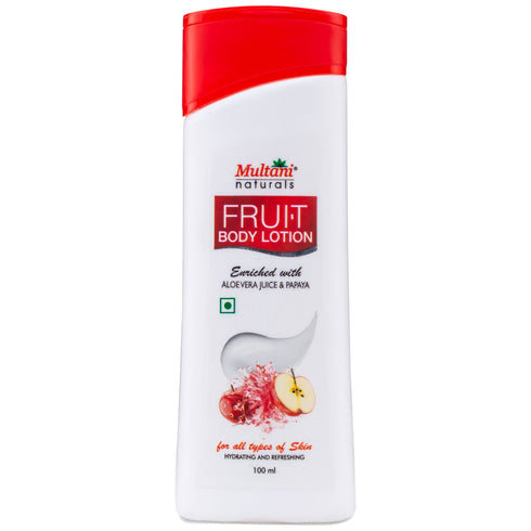 Multani Pharmaceuticals Limited Multani Naturals Fruit Body Lotion with aloevera juice & papaya for soft smooth skin