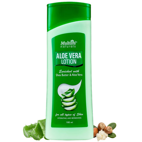 Multani Pharmaceuticals Limited Multani Naturals Aloe Vera Lotion Hydrating & Refreshing For all types of skin