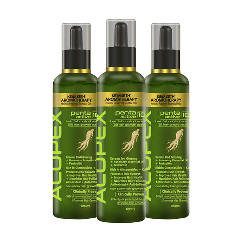Keya Seth Aromatherapy Alopex Penta Active 10, Solution for New Hair Growth & Hair Fall Control