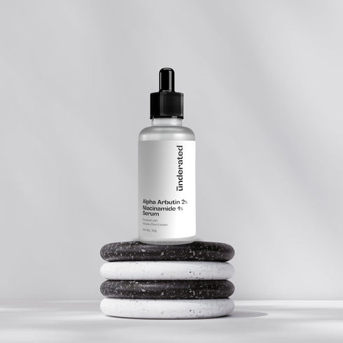Underated Alpha Arbutin 2% + Niacinamide 1% Serum 30gm