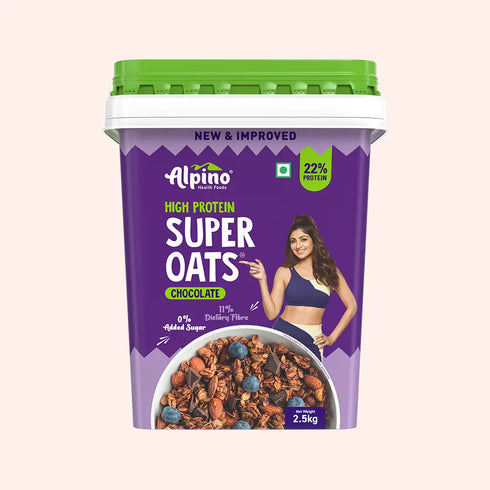 Alpino High Protein Super Rolled Oats Chocolate