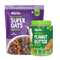 Alpino Post-Workout Combo - High Protein Super Oats Chocolate & Natural Peanut Butter Crunch