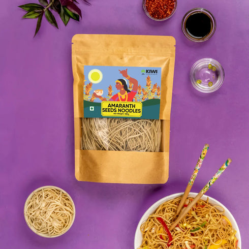 Kiwi Amaranth Seed Noodles