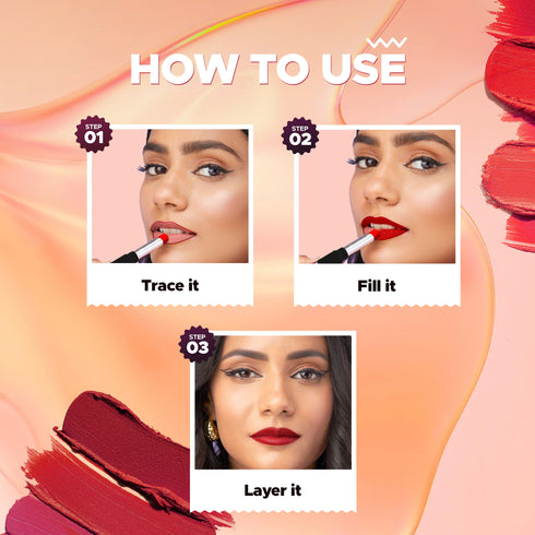 Hilary Rhoda Power Stay Non Transfer Lipstick
