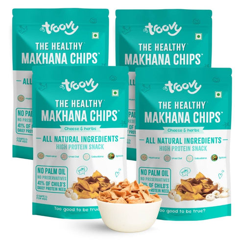 Troovy The Healthy High|Protein Makhana Chips