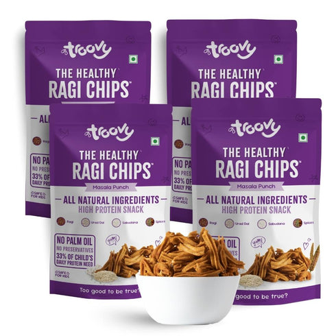 Troovy The Healthy High Protein Ragi Chips