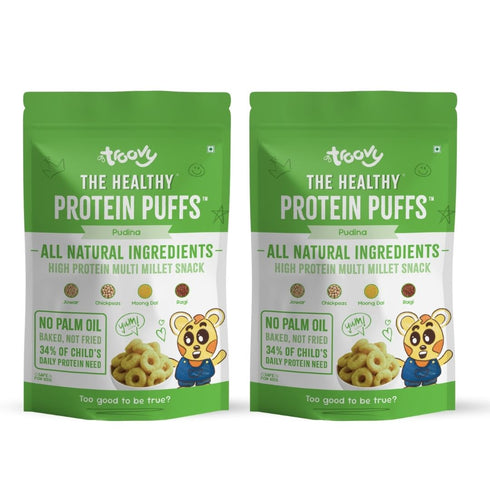 Troovy The Healthy High Protein Puffs| Pudina