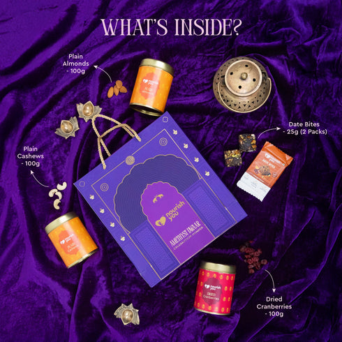 Nourish You Shuddh Utsav Diwali Hamper – Amethyst Dwaar Gift Box