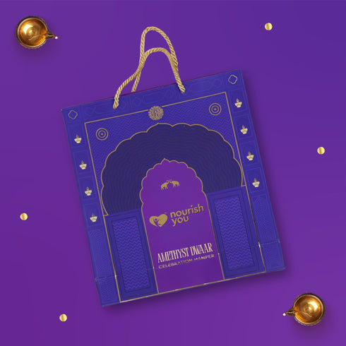 Nourish You Shuddh Utsav Diwali Hamper – Amethyst Dwaar Gift Box