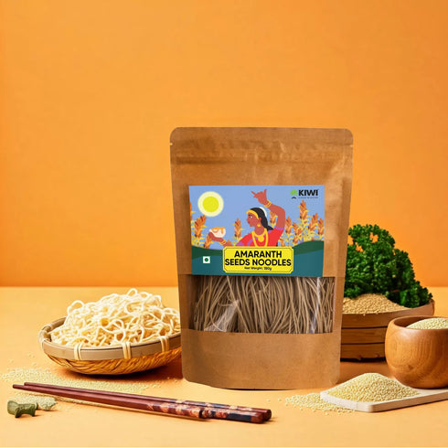 Kiwi Amaranth Seed Noodles