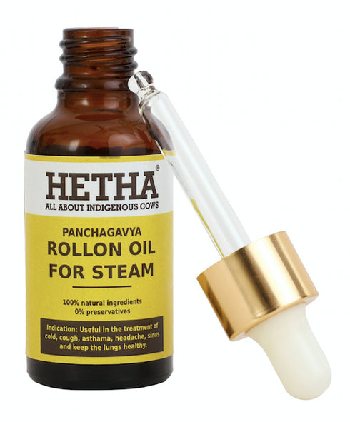 Hetha Panchagavya Rollon Oil for Steam