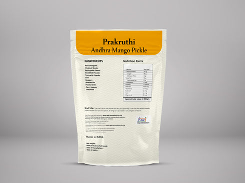 Prakruthi Andhra Mango Pickle