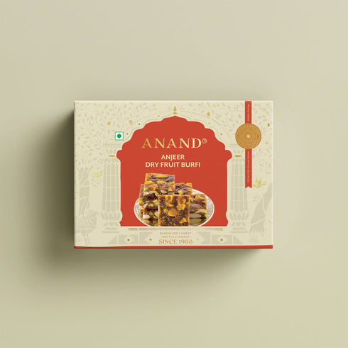 Anand Sweets Anjeer Dry Fruit Burfi