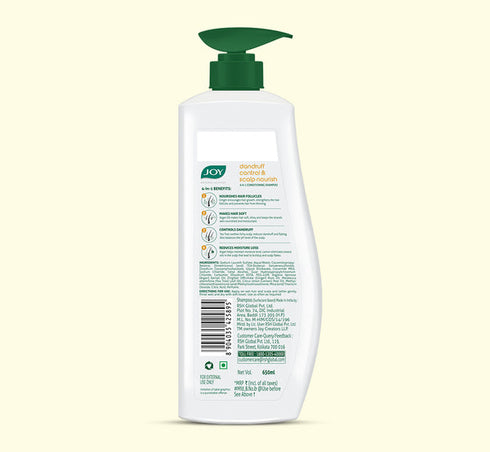 Joy Dandruff Control | Scalp Nourish Conditioning Shampoo