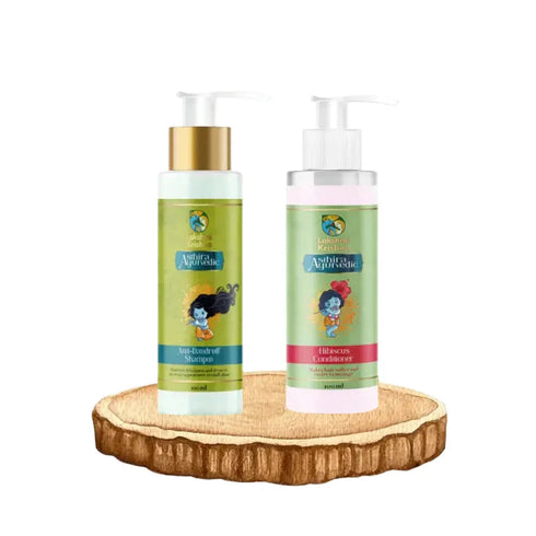 Lakshmi Krishna Naturals Anti-Dandruff Shampoo + Hibiscus Conditioner