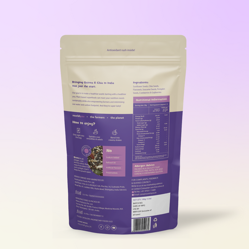 Nourish You Antioxidant Boost Seed Mix | Rich In Fiber | Superfood
