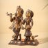 Samskara Home Antique Radha Krishna Brass Idol
