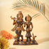 Samskara Home Antique Radha Krishna Brass Idol