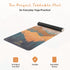 Wiselife Foldable Rubber Yoga Mat 2MM - Printed Collection