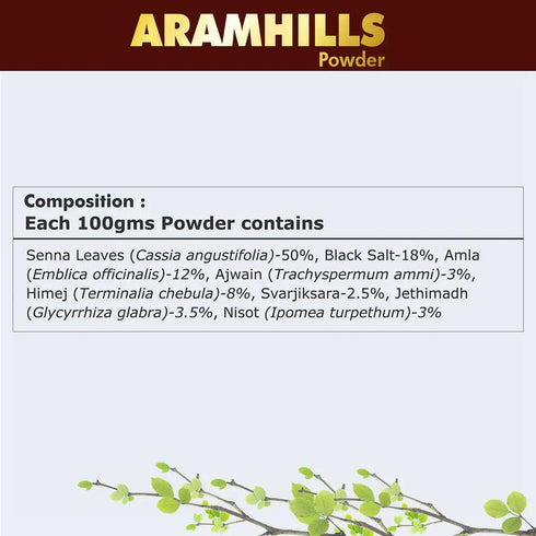 Herbal Hills Ayurveda Aramhills Powder