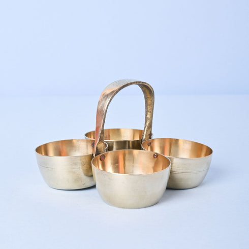 Samskara Home Archana Brass Chokda