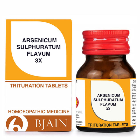 Bjain Arsenicum Sulphuratum Flavum Trituration Tablet