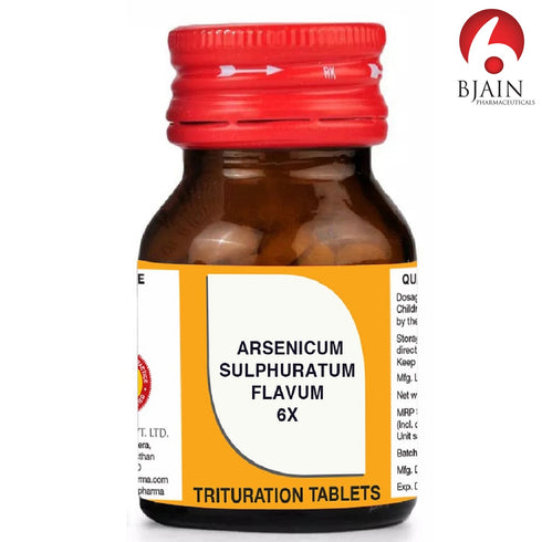 Bjain Arsenicum Sulphuratum Flavum Trituration Tablet