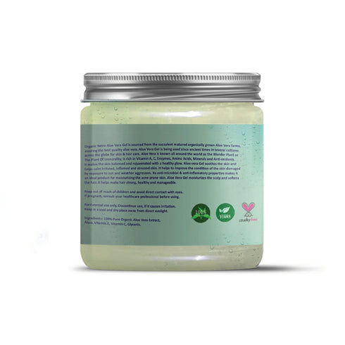 Mantra Organics Organic Pure Aloe Vera Face Gel