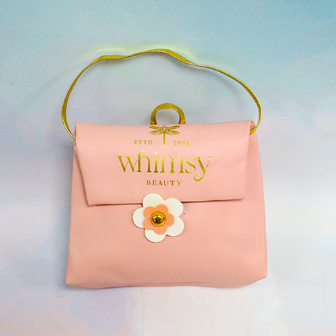 Whimsy Beauty Little Princess Cute Flower Peach Handbag