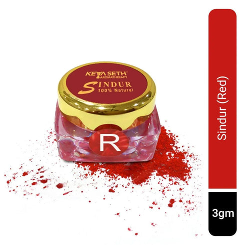 Keya Seth Aromatherapy 100% Natural Dust Sindoor Red