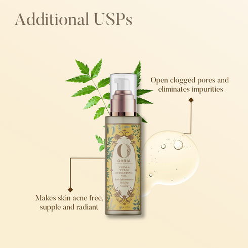 Ohria Ayurveda Neem & Tulsi Hydrating Gel