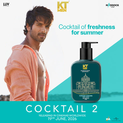 KT Men Cocktail 2 edition Ice Rush Cooling Body Wash