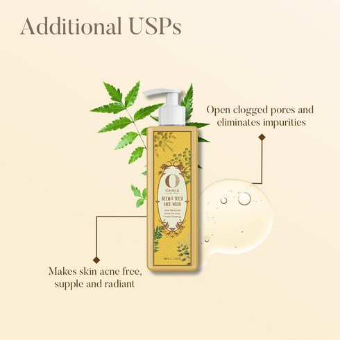 Ohria Ayurveda Neem & Tulsi Face Wash