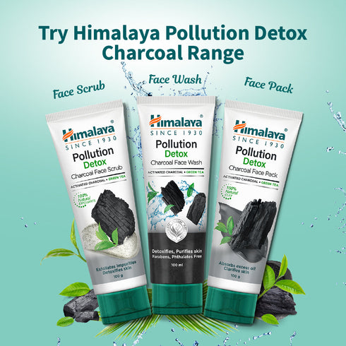 Himalaya Herbals Pollution Detox Charcoal Face Wash