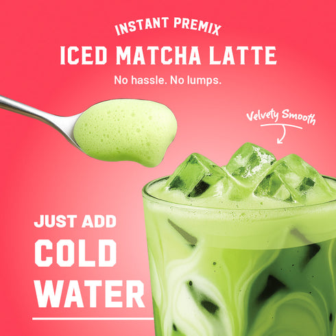 Sleepy Owl Coffee Strawberry Iced Matcha Premix