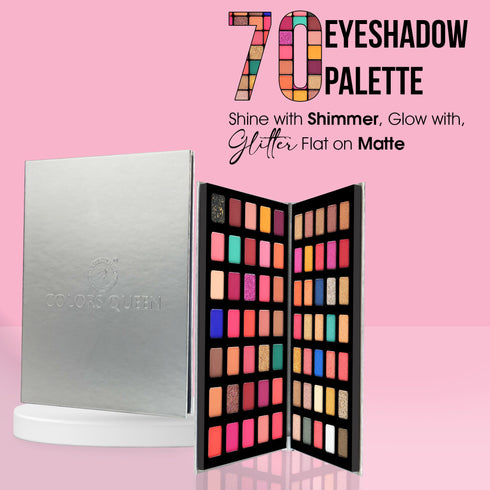 Colors Queen 70 Color Eyeshadow | 105 Gram